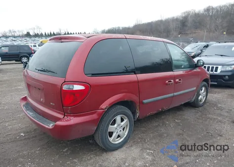 2006 Dodge Caravan Sxt z USA, uszkodzony, nr VIN 1D4GP45R76B741853
